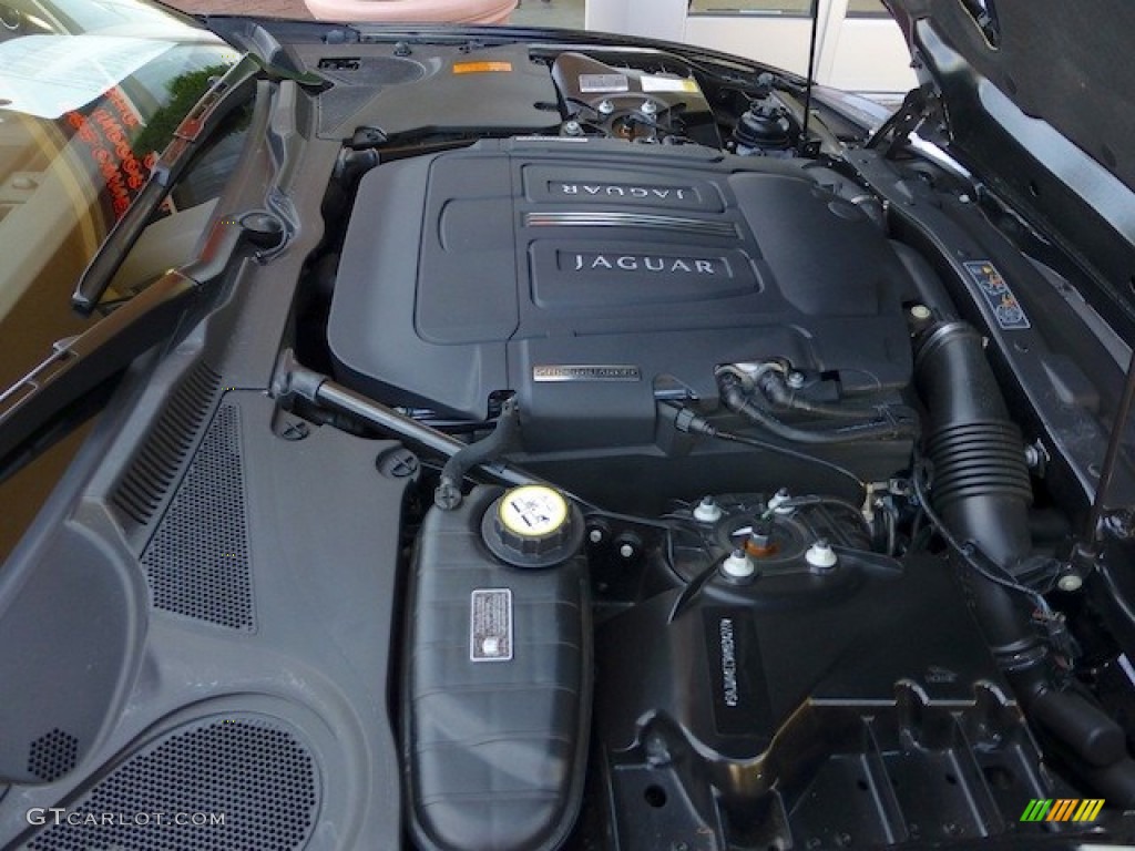 2010 Jaguar XK XKR Convertible 5.0 Liter Supercharged DOHC 32-Valve VVT V8 Engine Photo #77860233