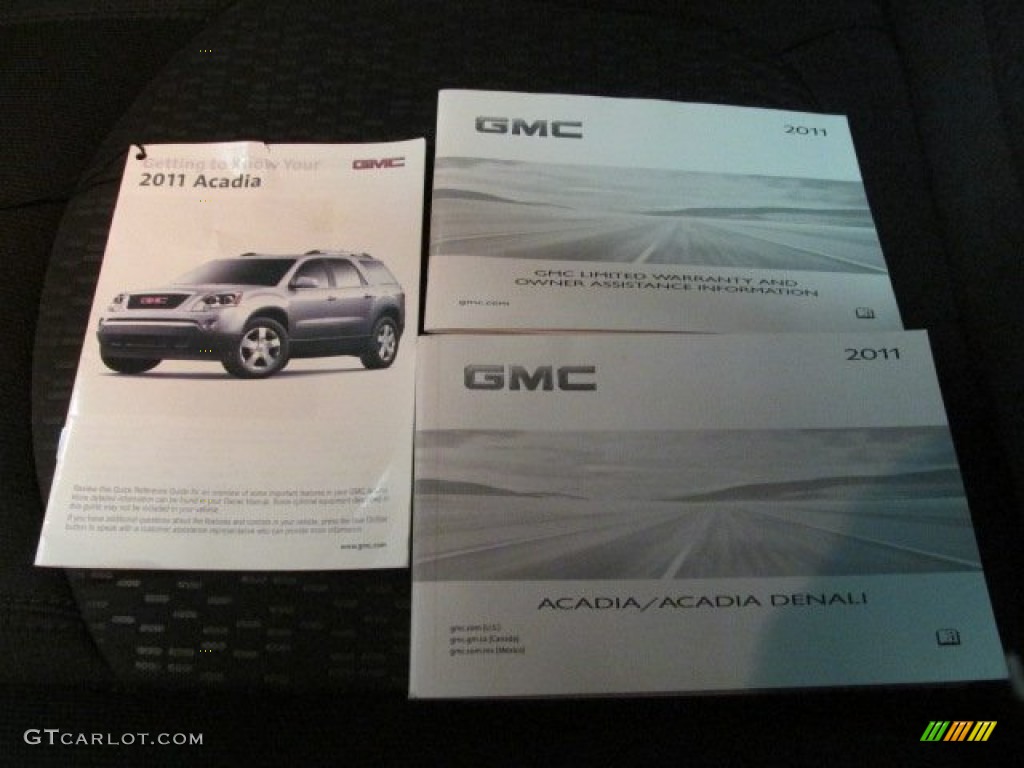 2011 GMC Acadia SL Books/Manuals Photos