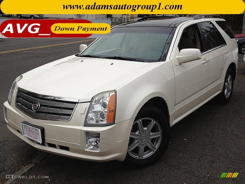 2004 SRX V6 - White Diamond Pearl / Light Neutral photo #1