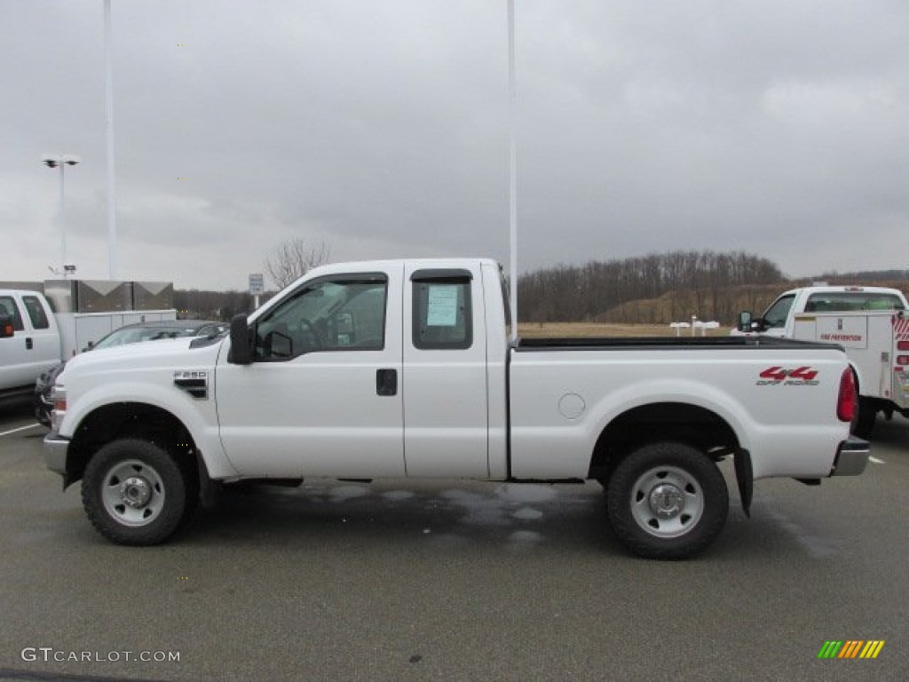 Oxford White 2009 Ford F250 Super Duty XL SuperCab 4x4 Exterior Photo #77860794