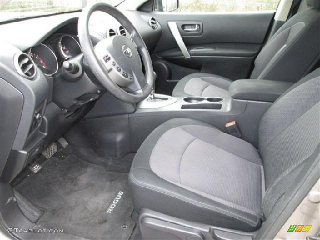Gray Interior 2010 Nissan Rogue SL Photo #77860911