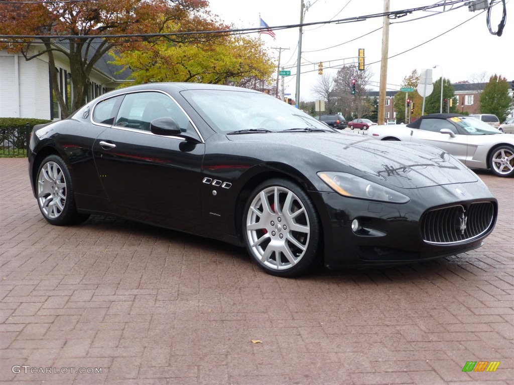 Nero (Black) 2008 Maserati GranTurismo Standard GranTurismo Model Exterior Photo #77860926