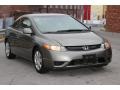 Galaxy Gray Metallic - Civic LX Coupe Photo No. 8