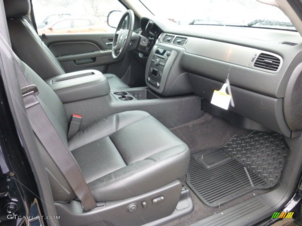 Ebony Interior 2013 Chevrolet Silverado 2500HD LTZ Crew Cab 4x4 Photo #77861315