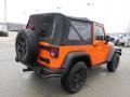 2013 Crush Orange Jeep Wrangler Moab Edition 4x4  photo #9