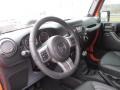 Moab Black Leather Steering Wheel Photo for 2013 Jeep Wrangler #77861524