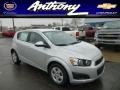 Silver Ice Metallic 2013 Chevrolet Sonic LS Hatch