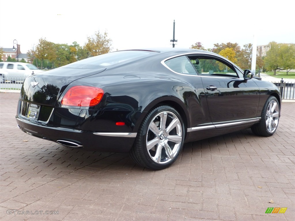 Onyx Black 2012 Bentley Continental GT Standard Continental GT Model Exterior Photo #77861946