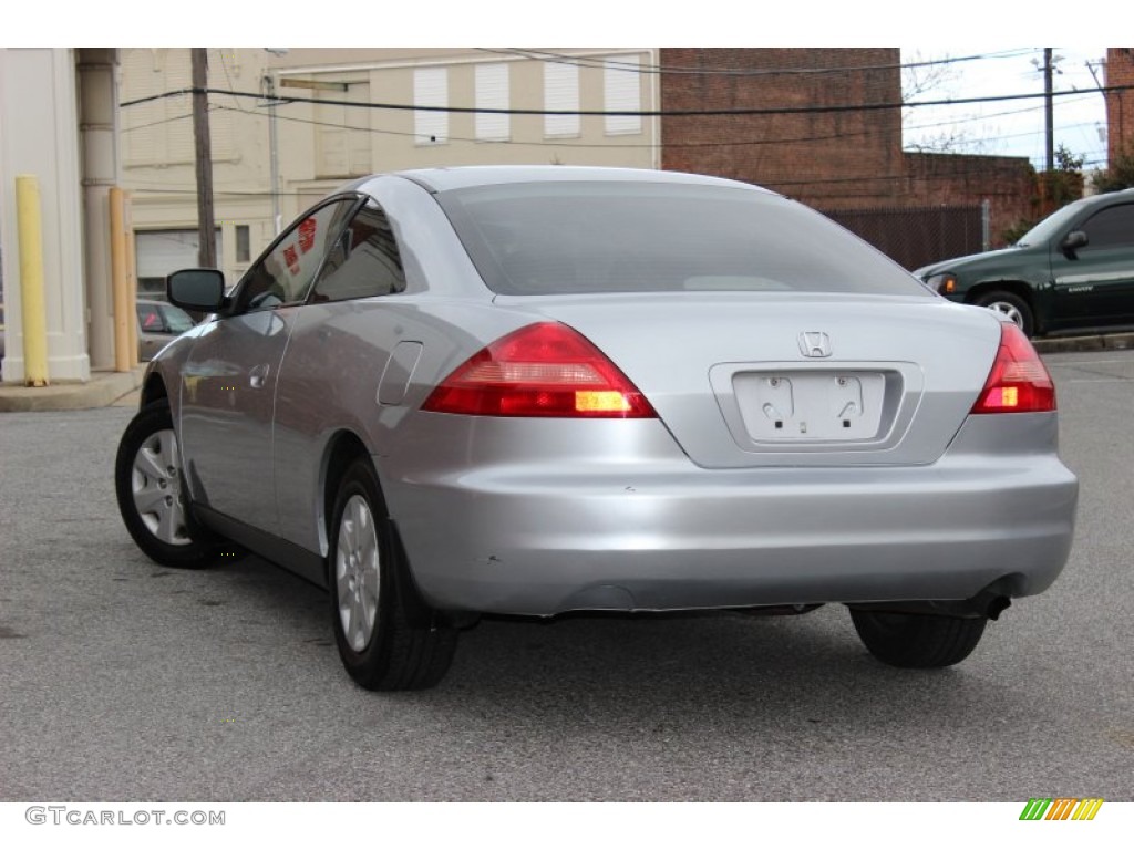 2003 Accord LX Coupe - Satin Silver Metallic / Black photo #2