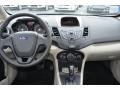 2013 Ford Fiesta Charcoal Black/Light Stone Interior Dashboard Photo