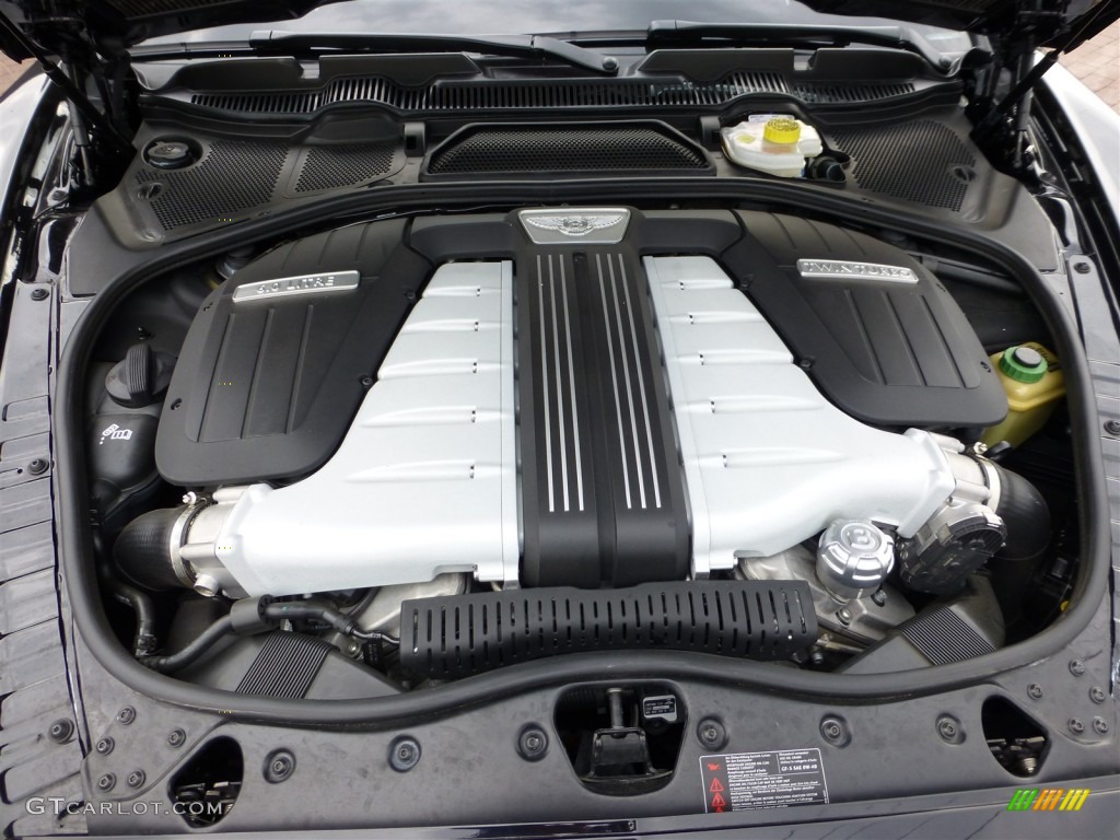 2012 Bentley Continental GT Standard Continental GT Model 6.0 Liter Twin-Turbocharged DOHC 48-Valve VVT W12 Engine Photo #77862180