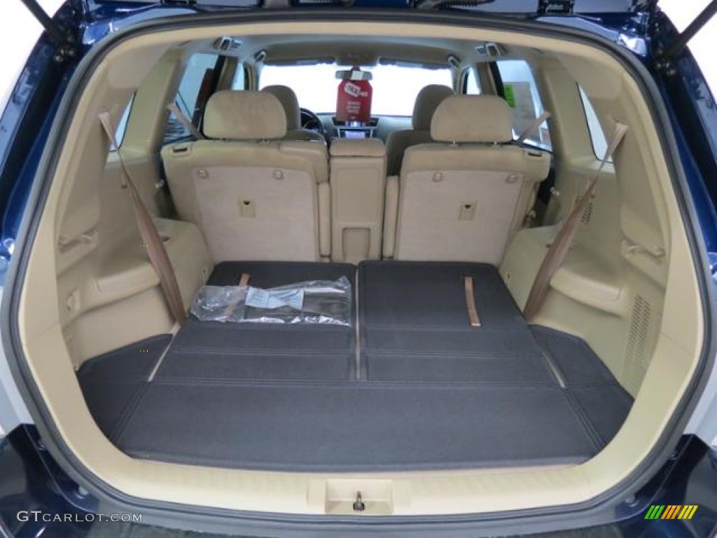 2013 Highlander  - Nautical Blue Metallic / Sand Beige photo #17