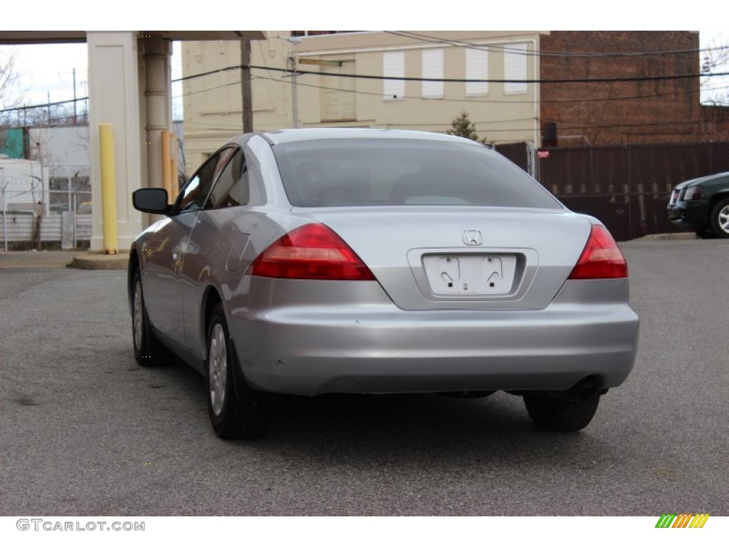 2003 Accord LX Coupe - Satin Silver Metallic / Black photo #12