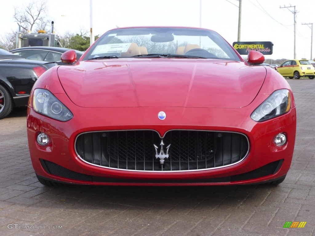 Rosso Mondiale (Red) 2013 Maserati GranTurismo Convertible GranCabrio Exterior Photo #77863329