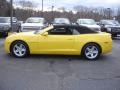 2012 Rally Yellow Chevrolet Camaro LT Convertible  photo #9