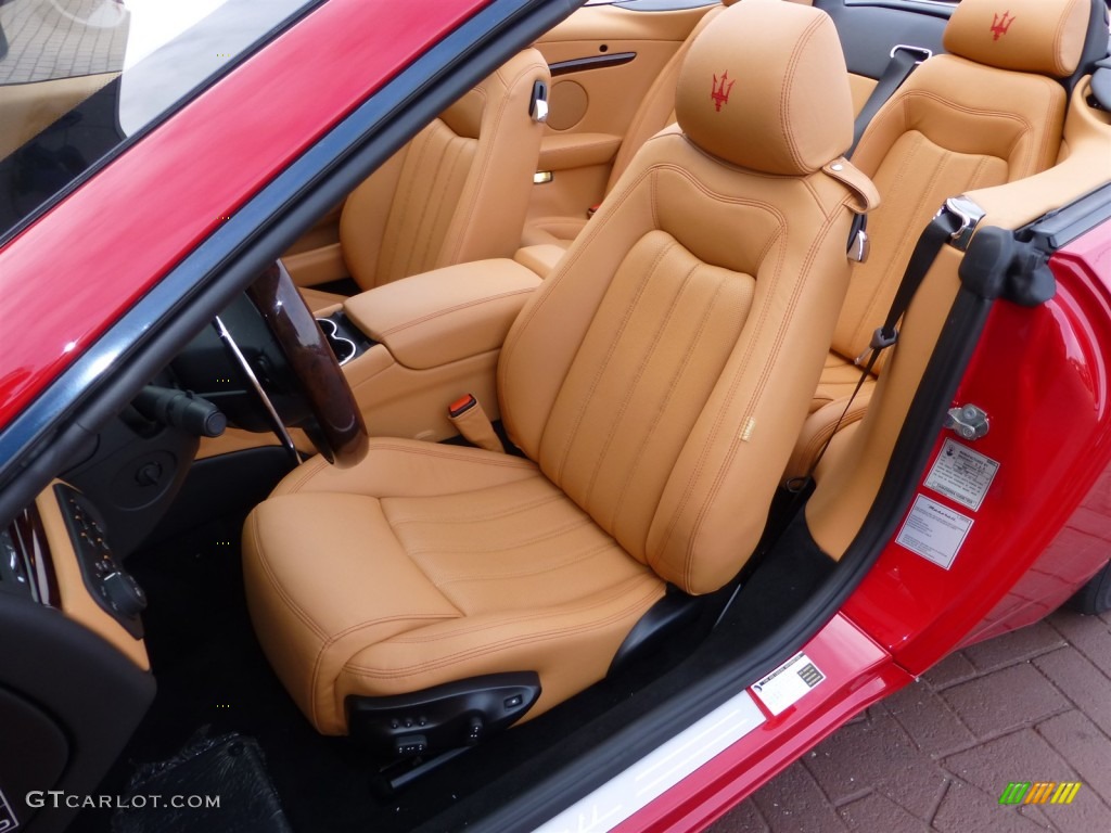 2013 Maserati GranTurismo Convertible GranCabrio Front Seat Photo #77863551