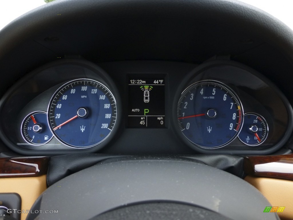 2013 Maserati GranTurismo Convertible GranCabrio Gauges Photo #77863737