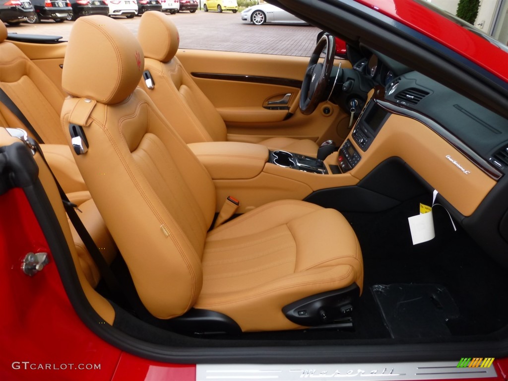 2013 Maserati GranTurismo Convertible GranCabrio Front Seat Photo #77864124
