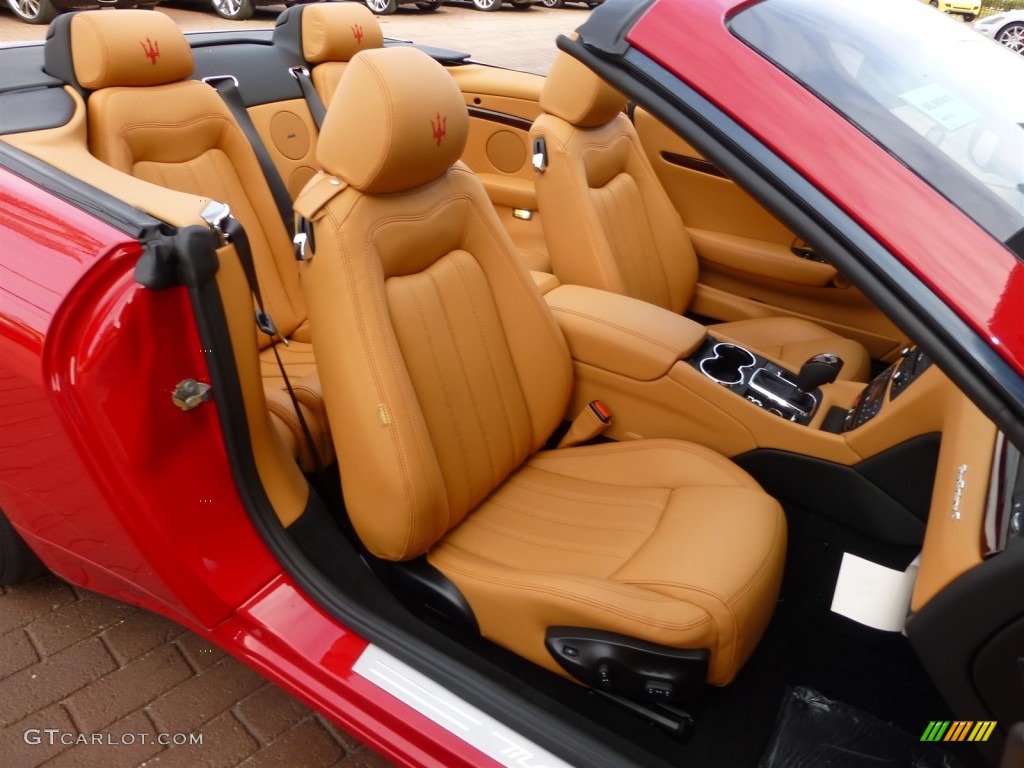 2013 Maserati GranTurismo Convertible GranCabrio Front Seat Photo #77864169