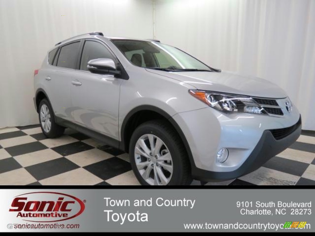 2013 RAV4 Limited - Classic Silver Metallic / Ash photo #1