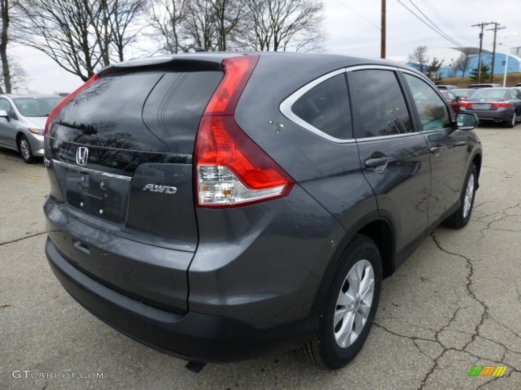 2013 CR-V EX - Polished Metal Metallic / Gray photo #4
