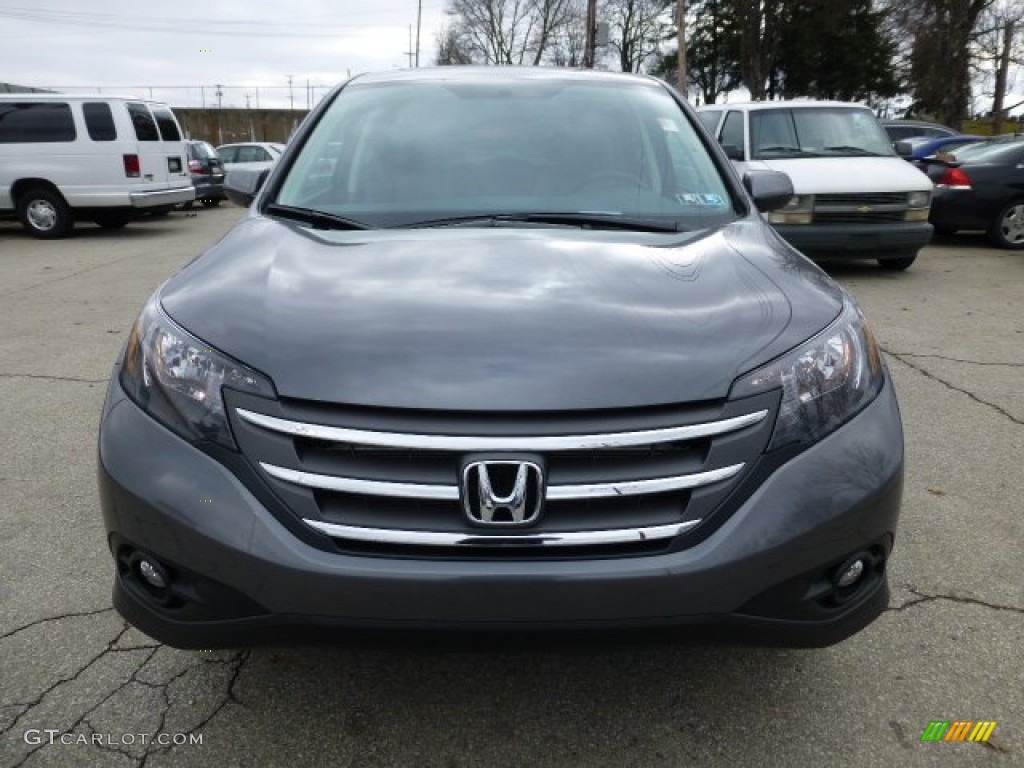 2013 CR-V EX - Polished Metal Metallic / Gray photo #7