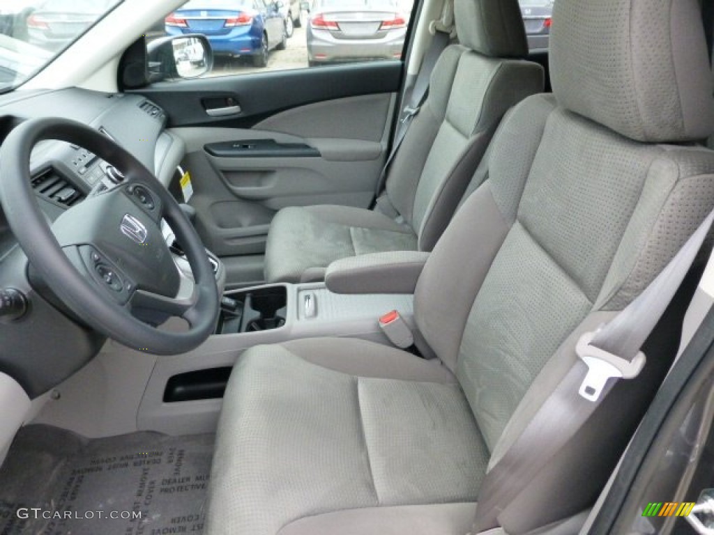 Gray Interior 2013 Honda CR-V EX Photo #77864504