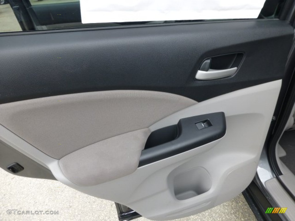 2013 Honda CR-V EX Gray Door Panel Photo #77864568