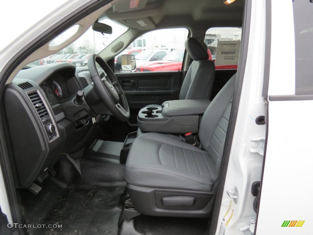 Black/Diesel Gray Interior 2013 Ram 2500 Tradesman Crew Cab Photo #77865180