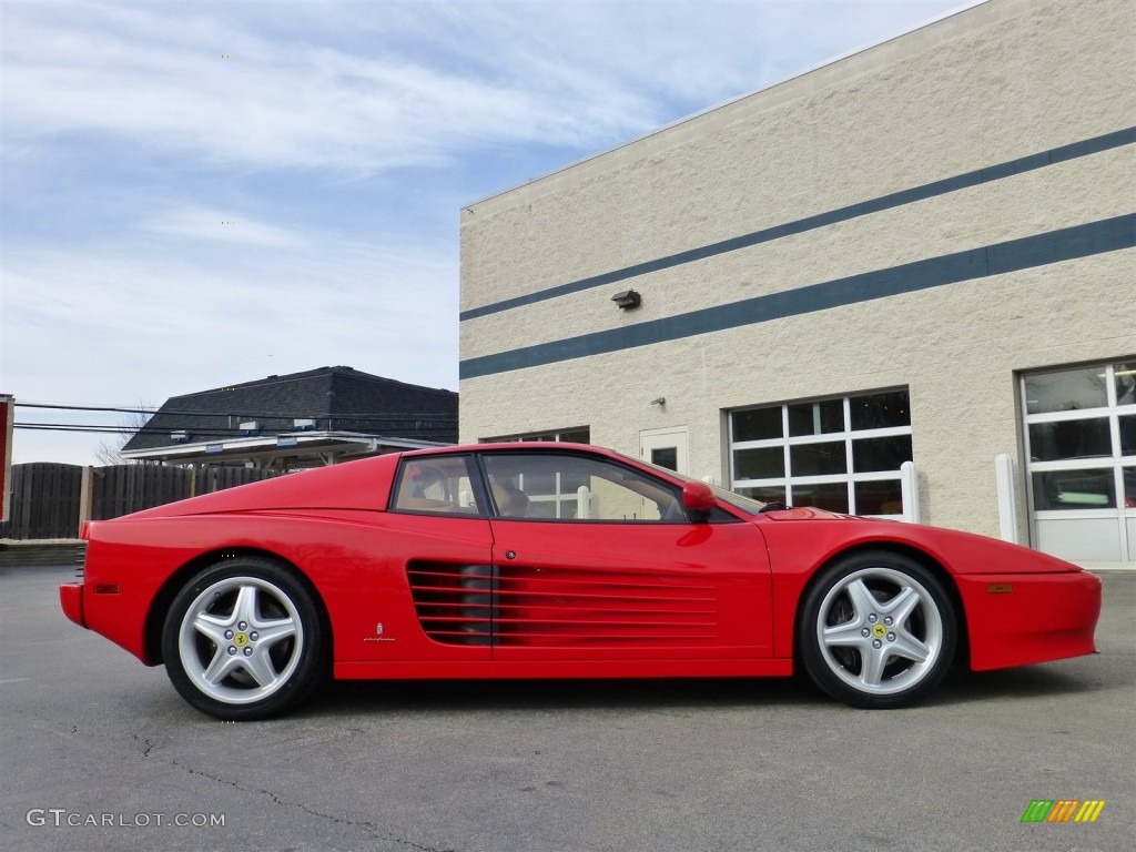 Red 1993 Ferrari 512 TR Standard 512 TR Model Exterior Photo #77865981