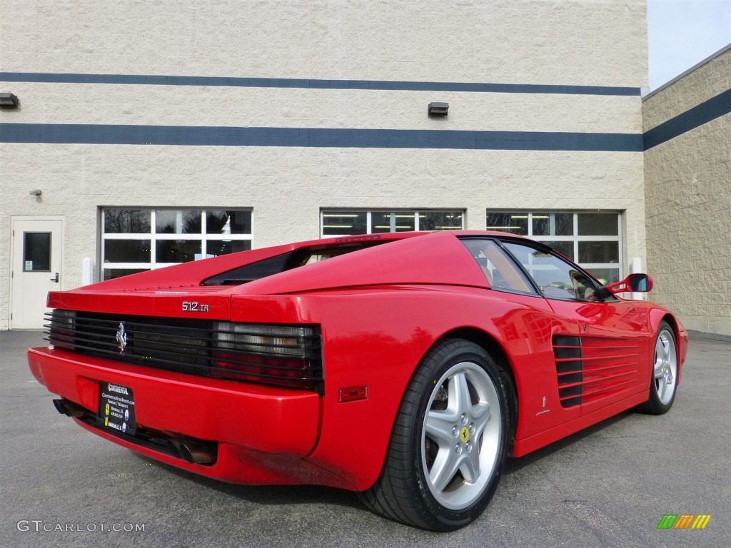 Red 1993 Ferrari 512 TR Standard 512 TR Model Exterior Photo #77866020