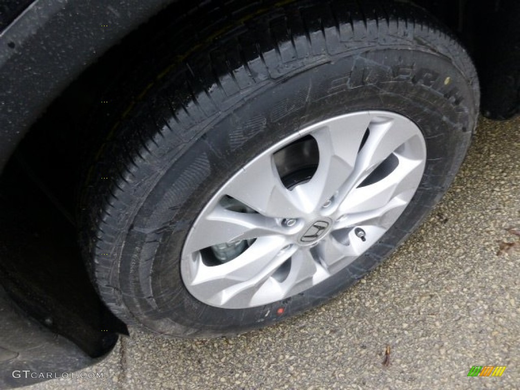 2013 CR-V EX AWD - Crystal Black Pearl / Black photo #9