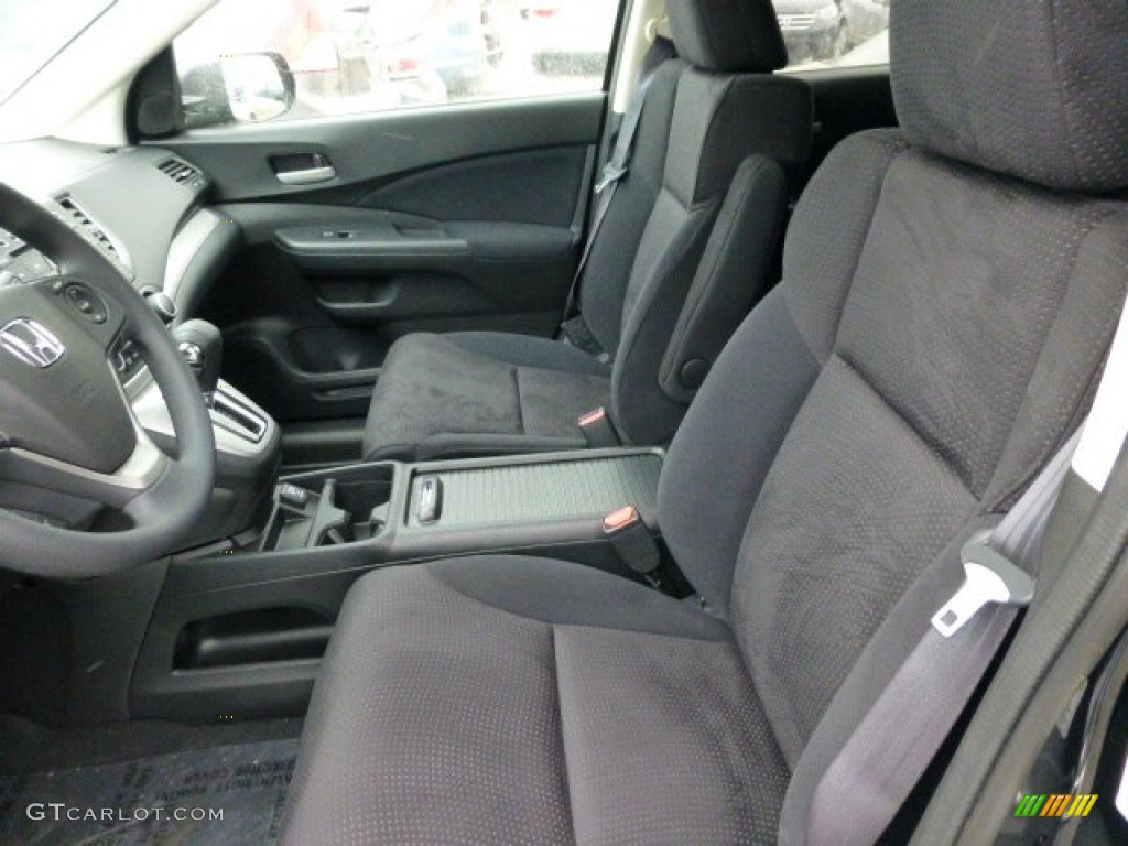 2013 CR-V EX AWD - Crystal Black Pearl / Black photo #10