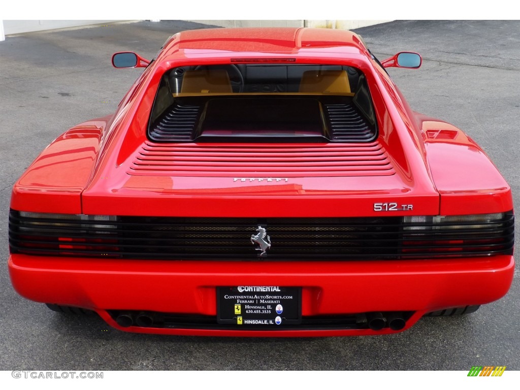 Red 1993 Ferrari 512 TR Standard 512 TR Model Exterior Photo #77866290