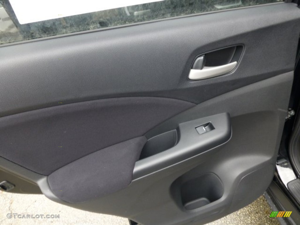 2013 CR-V EX AWD - Crystal Black Pearl / Black photo #13
