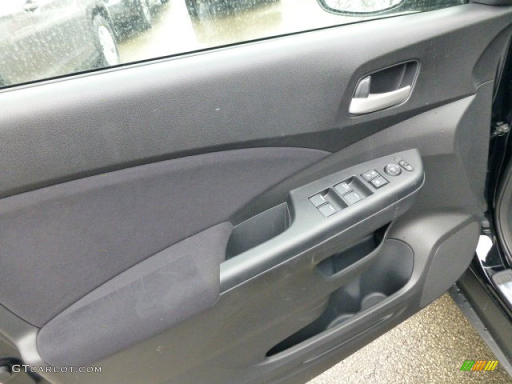 2013 CR-V EX AWD - Crystal Black Pearl / Black photo #14