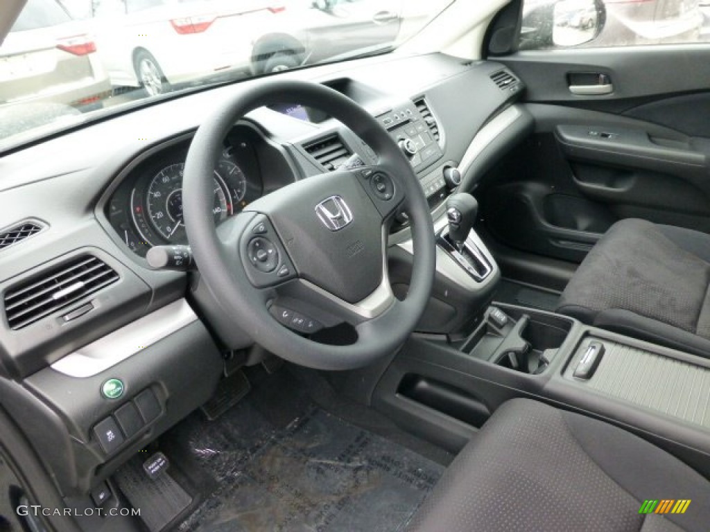 2013 CR-V EX AWD - Crystal Black Pearl / Black photo #15