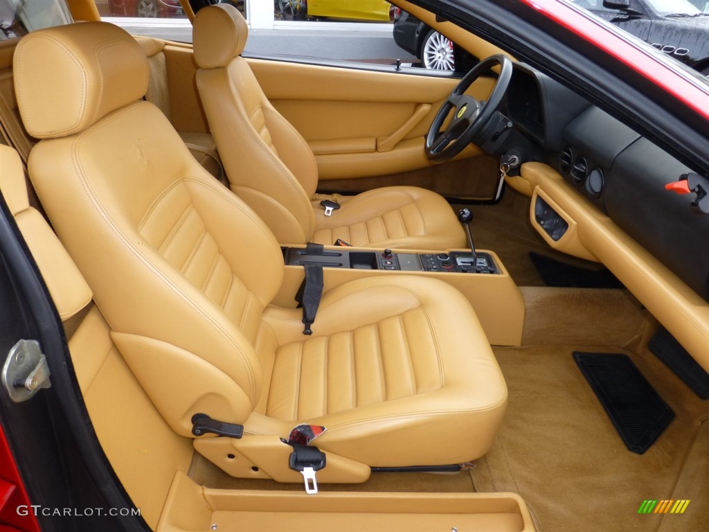 Tan Interior 1993 Ferrari 512 TR Standard 512 TR Model Photo #77866851