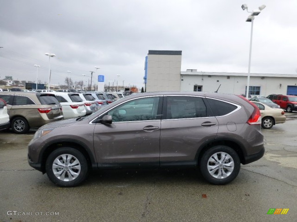 2013 CR-V EX AWD - Urban Titanium Metallic / Beige photo #1