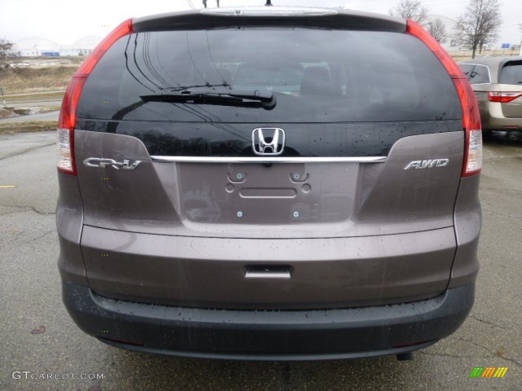 2013 CR-V EX AWD - Urban Titanium Metallic / Beige photo #3