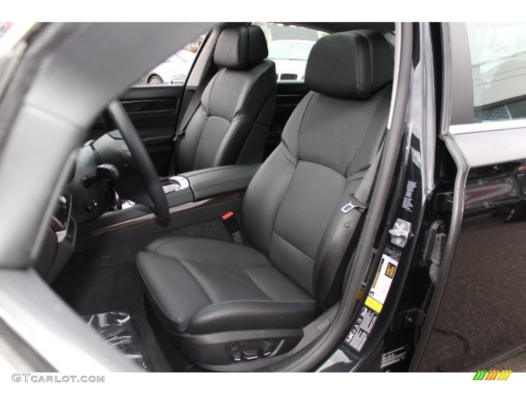 2012 BMW 7 Series 750i xDrive Sedan Front Seat Photo #77867733