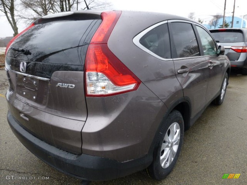 2013 CR-V EX AWD - Urban Titanium Metallic / Beige photo #4