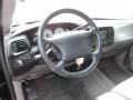 2004 Ford F150 SVT Black/Light Flint Interior Steering Wheel Photo