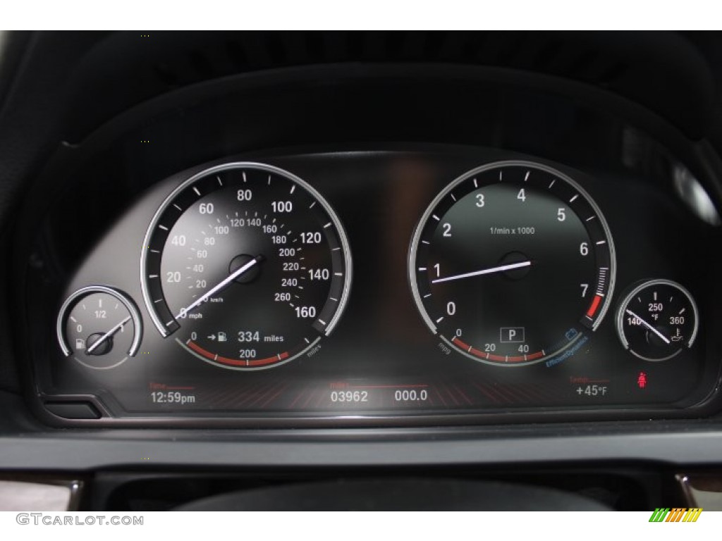 2012 BMW 7 Series 750i xDrive Sedan Gauges Photo #77867885