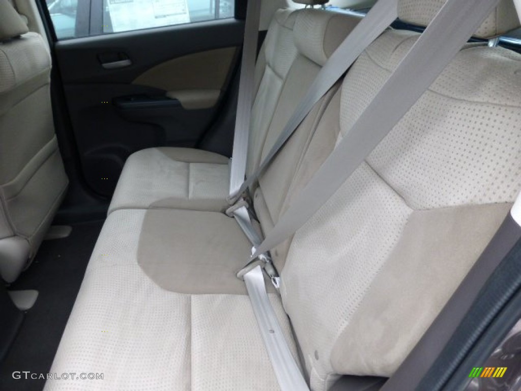 2013 CR-V EX AWD - Urban Titanium Metallic / Beige photo #11