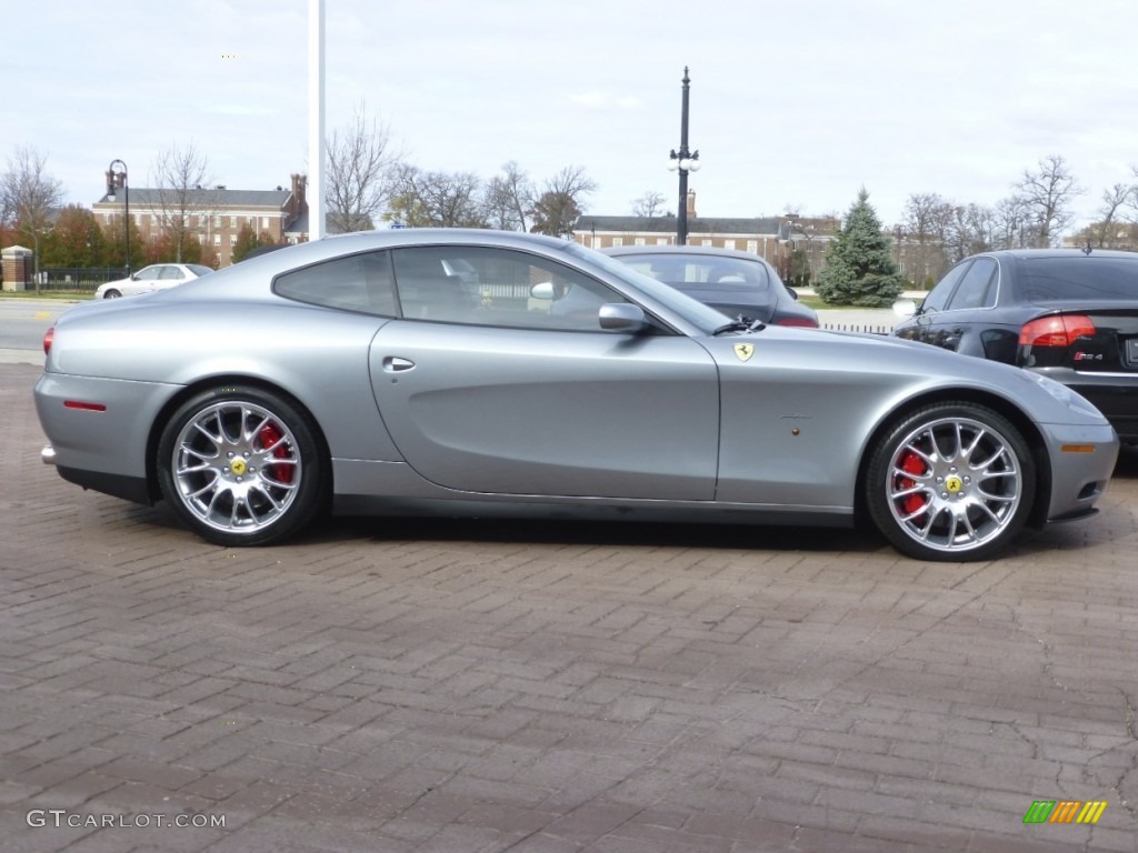 Titanium (Metallic Gray) 2008 Ferrari 612 Scaglietti One to One F1 Exterior Photo #77867898