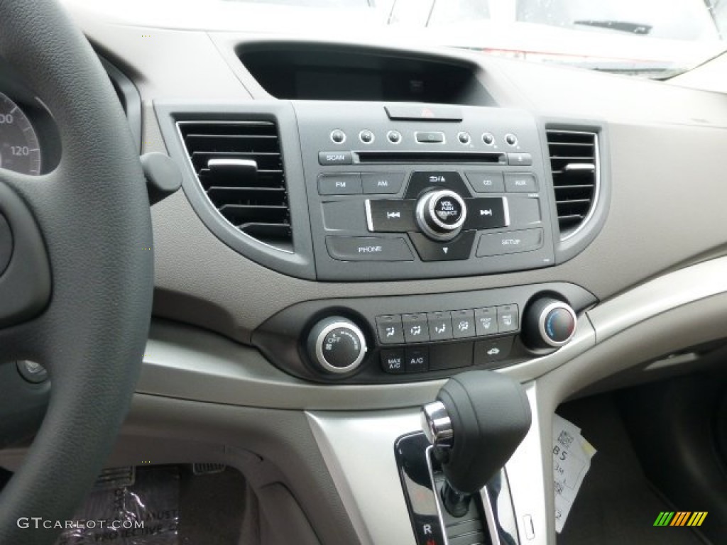 2013 CR-V EX AWD - Urban Titanium Metallic / Beige photo #18