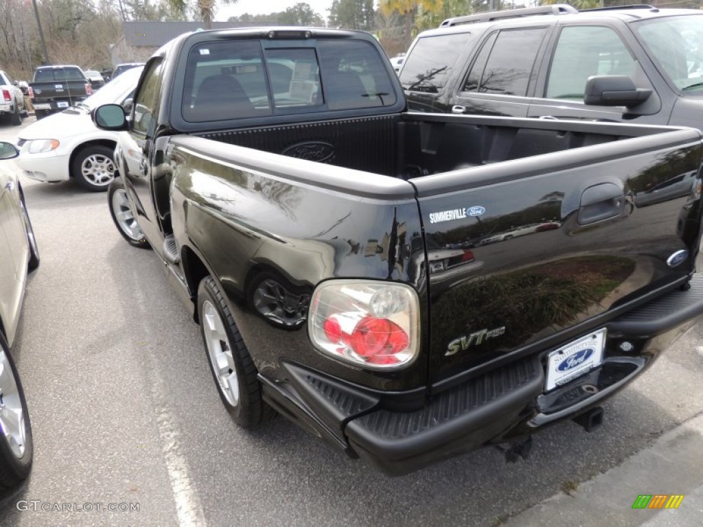 2004 F150 SVT Lightning - Black / SVT Black/Light Flint photo #13