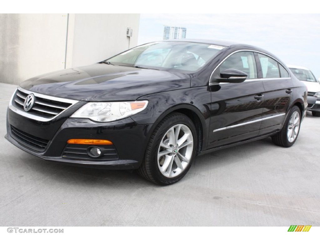 Deep Black 2009 Volkswagen CC Luxury Exterior Photo #77868210