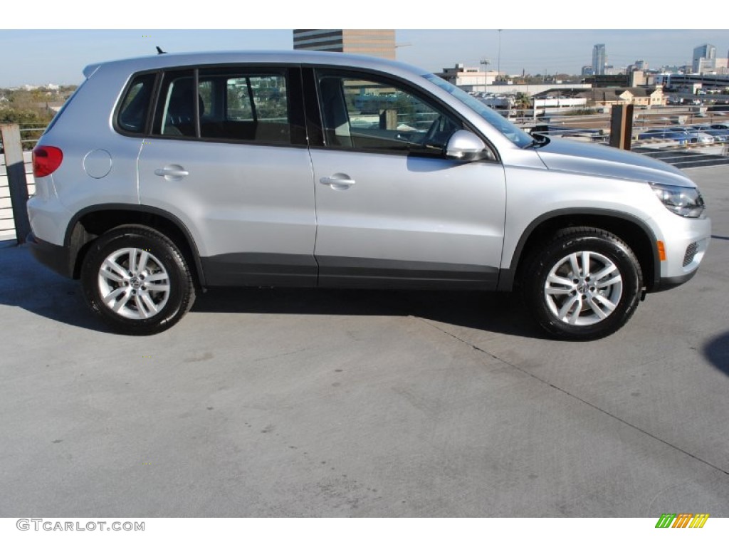 Reflex Silver Metallic 2013 Volkswagen Tiguan S Exterior Photo #77869053
